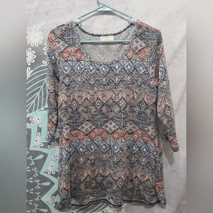 Patterned Women's Top